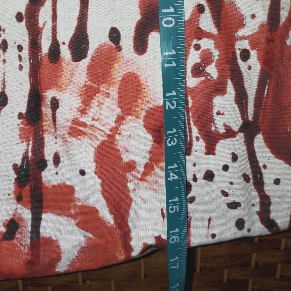 This custom bag is amazing.  It represents the Horror and CSI in all of us.